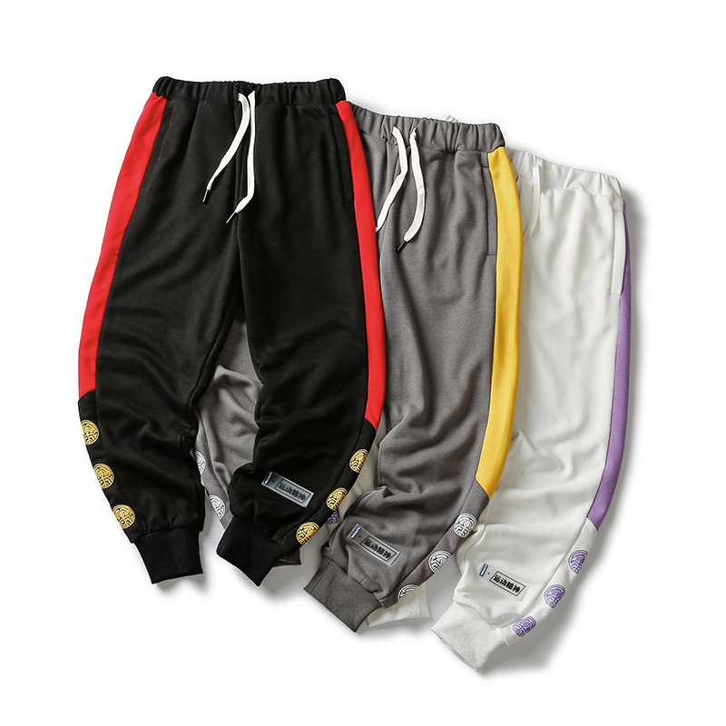 Sports polyester sweatpants for men sweatpants manufacturers
