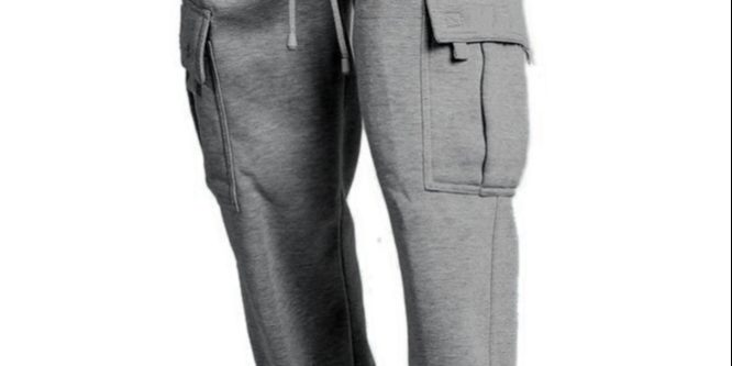 Fashion multi-pocket sweatpants (3)