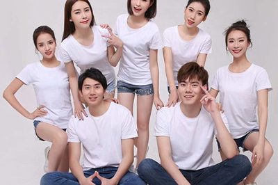 White Man Women T Shirt (1)_副本