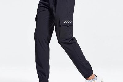 Custom men running fitness sports cargo pants (5)