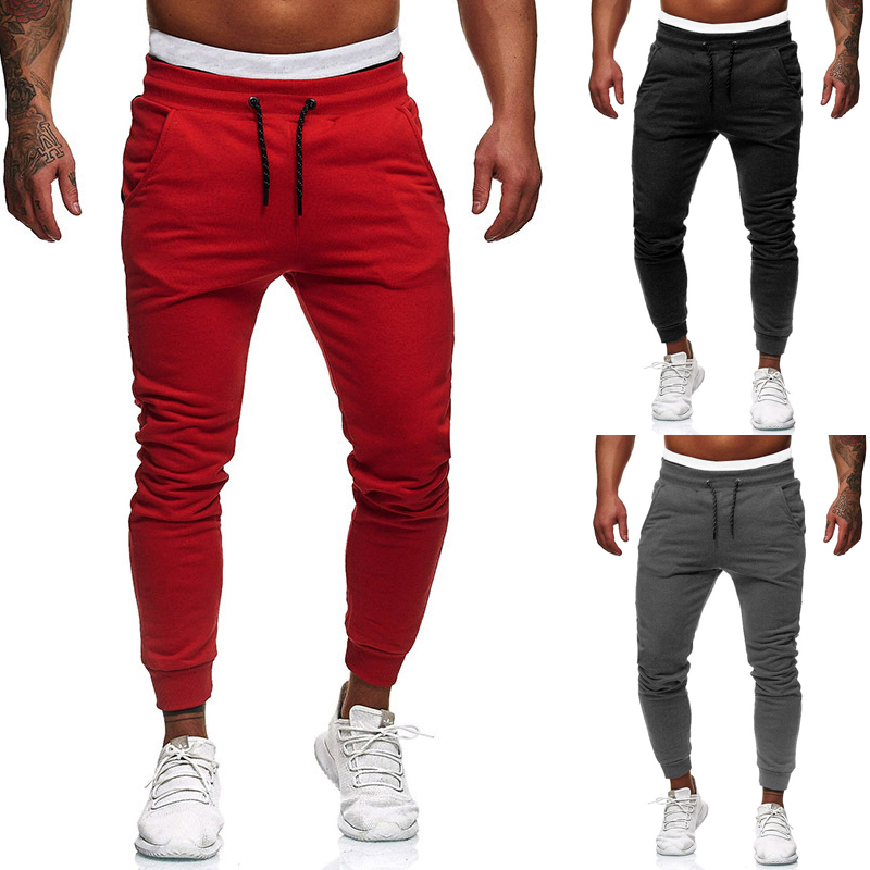 Sweatpants man gyms workout fitness track pants sweatpants manufacturers
