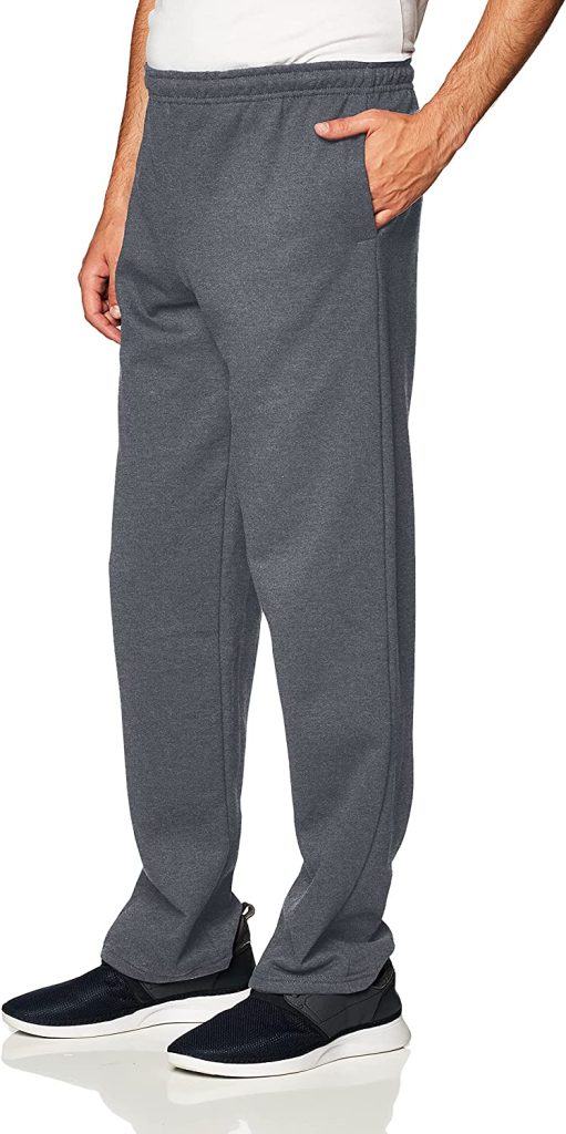 Fleece Open Bottom Sweatpants With Pockets sweatpants manufacturers
