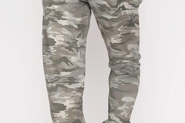 Womens Winter High Waisted Sweatpants Drawstring (5)